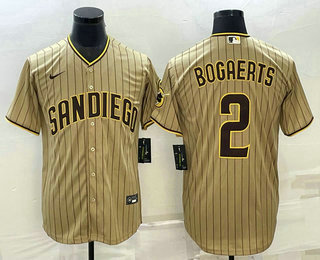 Men%27s San Diego Padres #2 Xander Bogaerts Grey With Patch Cool Base Stitched Baseball Jersey->san diego padres->MLB Jersey